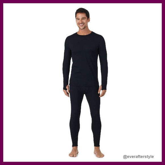 Heavyweight Fleece Thermal Set Snug Fit Classic Base Layer Winter Wear